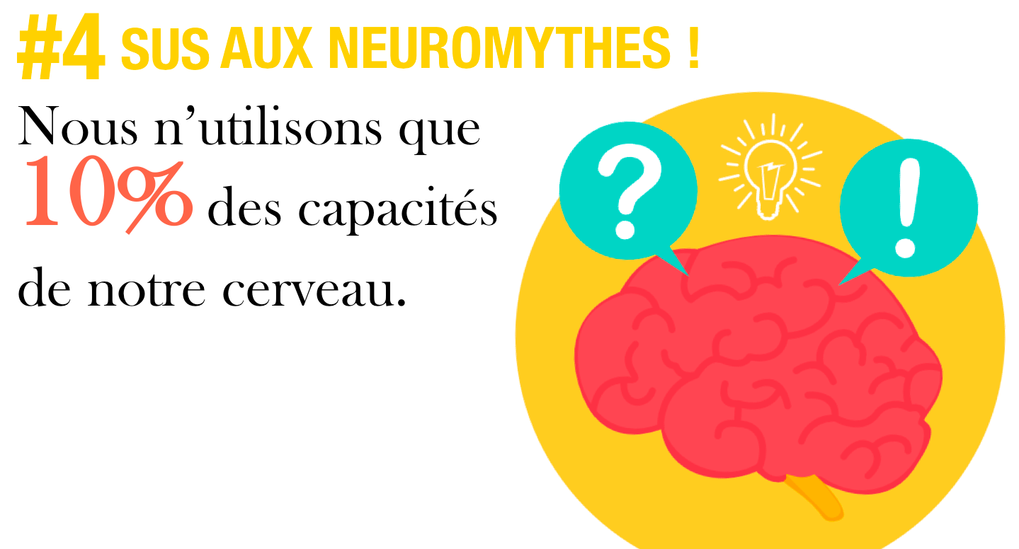 Combien De Capacite De Notre Cerveau Utilisons Nous [Sus aux neuromythes ! ] Episode 4 : Nous n'utilisons que 10% des